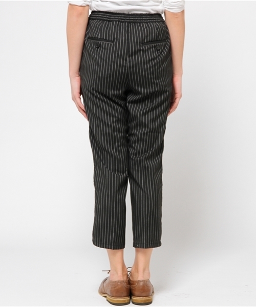 CIAOPANIC（チャオパニック）の「【Ciaopanic】ストライプパイピングセンタータックPT（その他パンツ・レディース・ネイビー/ブラック・FREE）」の9枚目の写真