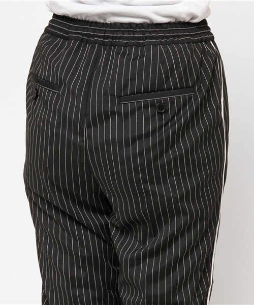 CIAOPANIC（チャオパニック）の「【Ciaopanic】ストライプパイピングセンタータックPT（その他パンツ・レディース・ネイビー/ブラック・FREE）」の11枚目の写真