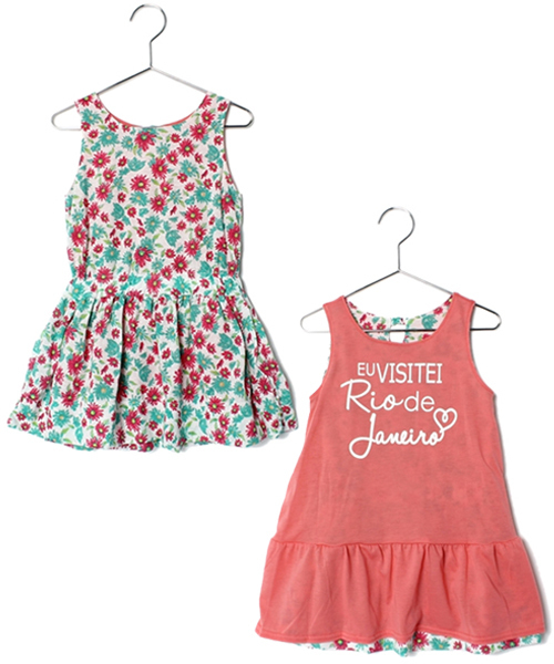 GLOBAL WORK（グローバルワーク）の「15SS リバーシブルワンピース/557777（ワンピース・キッズ・ネイビー/ブルー/ピンク/ブルー系その他/グレー/ピンク系その他・X-LARGE/LARGE/MEDIUM/SMALL）」の5枚目の写真