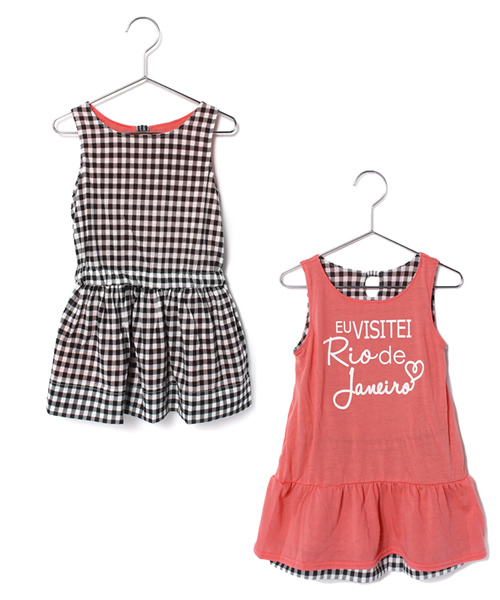 GLOBAL WORK（グローバルワーク）の「15SS リバーシブルワンピース/557777（ワンピース・キッズ・ネイビー/ブルー/ピンク/ブルー系その他/グレー/ピンク系その他・X-LARGE/LARGE/MEDIUM/SMALL）」の6枚目の写真