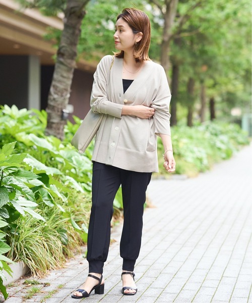 JOURNAL STANDARD（ジャーナルスタンダード）の「クールジョガーパンツ（その他パンツ・レディース・ブラック・38/36）」の2枚目の写真