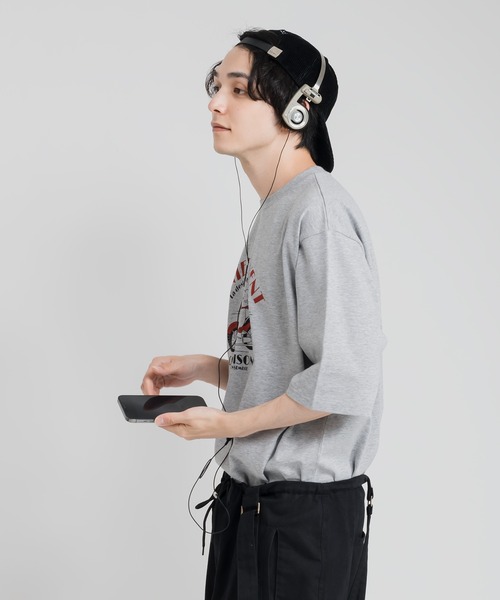 MUHET(ミュエータ)の「レトロCATTシャツ(Tシャツ/カットソー・レディース・ホワイト/ライトグレー・MEDIUM/X-LARGE)」の21枚目の写真