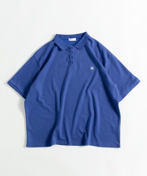 MUHET（ミュエータ）の「イニシャルポロシャツ（ポロシャツ・レディース・ホワイト/レッド/ブルー・MEDIUM/X-LARGE）」の2枚目の写真