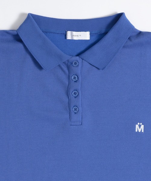 MUHET（ミュエータ）の「イニシャルポロシャツ（ポロシャツ・レディース・ホワイト/レッド/ブルー・MEDIUM/X-LARGE）」の13枚目の写真