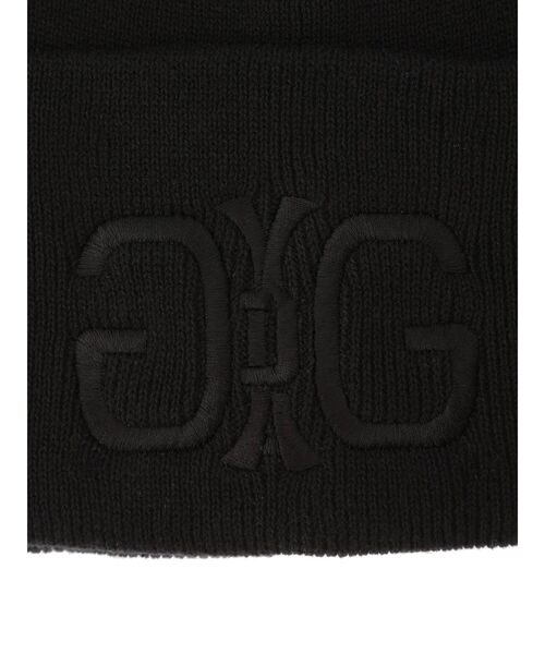 GYDA（ジェイダ）の「Symmetry GYDA LOGO ニットキャップ（ニットキャップ/ビーニー・レディース・ブラック/オフホワイト・FREE）」の12枚目の写真