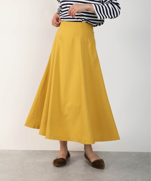 PICCIN（ピッチン）の「バックリボンフレアースカート（スカート・レディース・ブラック/マスタード/ローズ・M）」の3枚目の写真