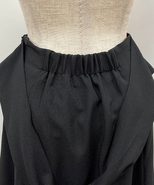 PICCIN（ピッチン）の「バックリボンフレアースカート（スカート・レディース・ブラック/マスタード/ローズ・M）」の10枚目の写真