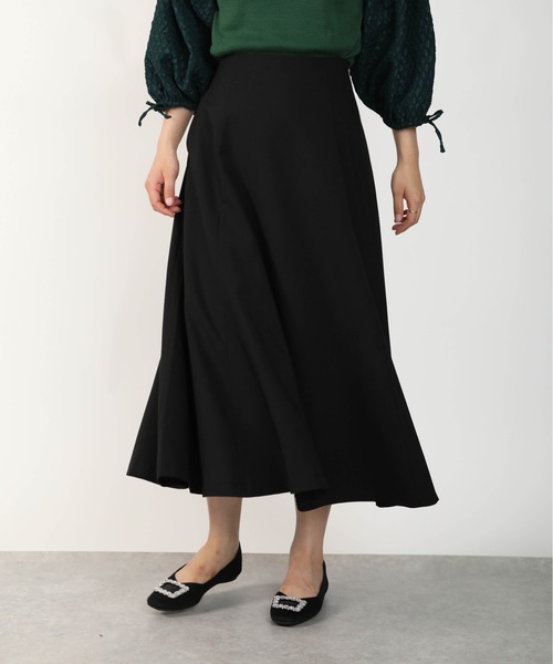 PICCIN（ピッチン）の「バックリボンフレアースカート（スカート・レディース・ブラック/マスタード/ローズ・M）」の17枚目の写真