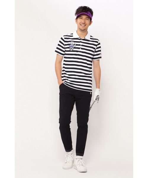 パーリーゲイツ☆新品 ストレッチダイヤドビー×ドットエアー ジョガーパンツ PEARLY GATES】ストレッチダイヤドビー×ドットエアー ジョガーパンツ