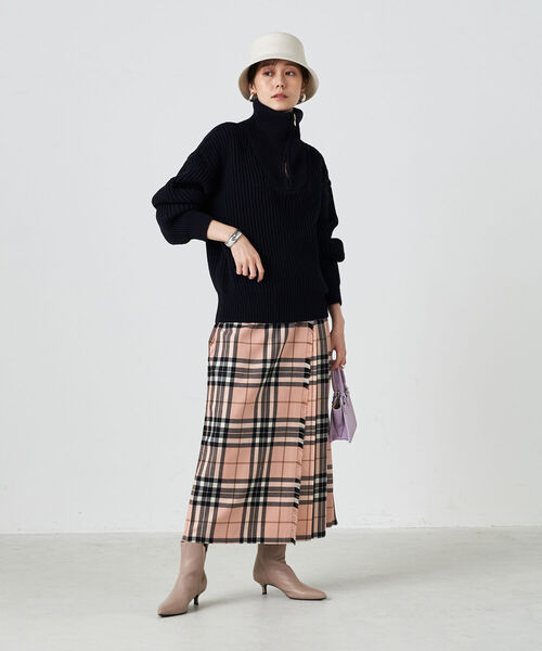 NOLLEY’S(ノーリーズ)の「◇【WEB限定】【O'NEIL of DUBLIN/オニールオブダブリン】トリプル別注ロングスカート(スカート・レディース・ベージュ系その他/ピンク系その他・38)」の4枚目の写真
