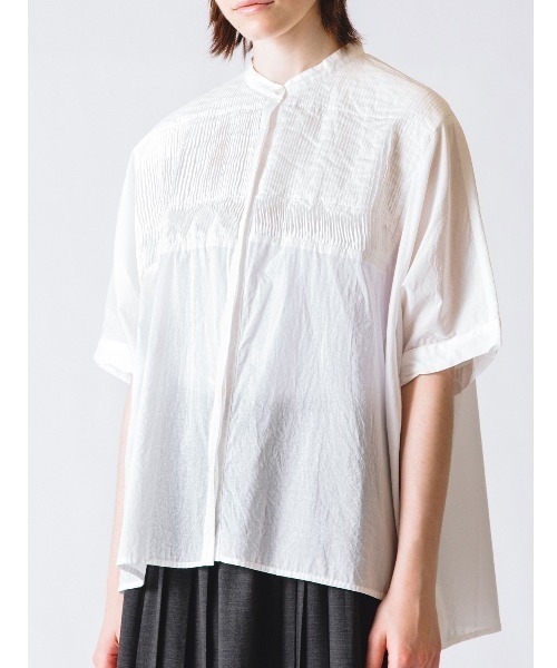 mizuiroind（ミズイロインド）の「mizuiro ind ピンタックワイド