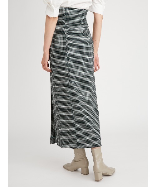 SNIDEL(スナイデル)の「バリエシンプルタイトスカート(スカート・レディース・ダークブラウン/インディゴブルー/チェック・1/0)」の13枚目の写真