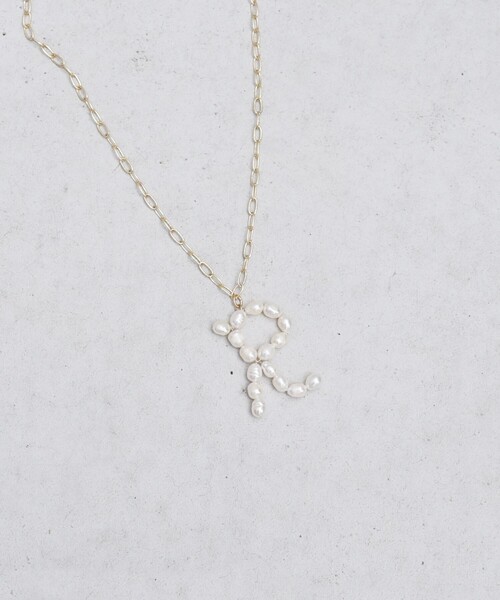 SHIPS（シップス）の「*淡水パールイニシャルネックレス◆（ネックレス・レディース・A/E/K/M/N/R/S/Y・ONE SIZE）」の6枚目の写真
