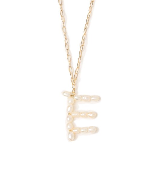 SHIPS（シップス）の「*淡水パールイニシャルネックレス◆（ネックレス・レディース・A/E/K/M/N/R/S/Y・ONE SIZE）」の12枚目の写真