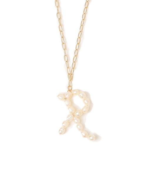 SHIPS（シップス）の「*淡水パールイニシャルネックレス◆（ネックレス・レディース・A/E/K/M/N/R/S/Y・ONE SIZE）」の16枚目の写真
