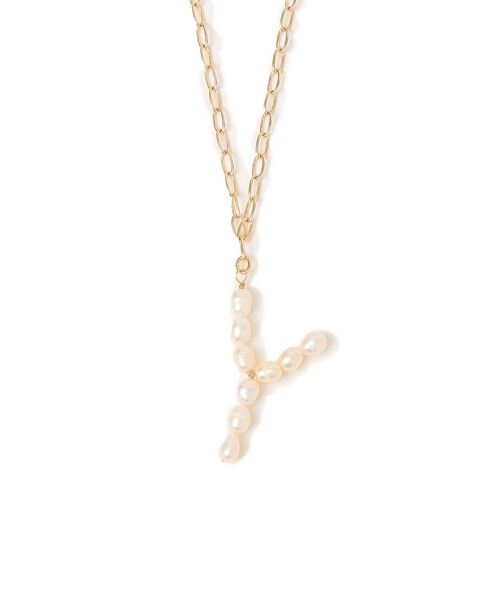 SHIPS（シップス）の「*淡水パールイニシャルネックレス◆（ネックレス・レディース・A/E/K/M/N/R/S/Y・ONE SIZE）」の18枚目の写真