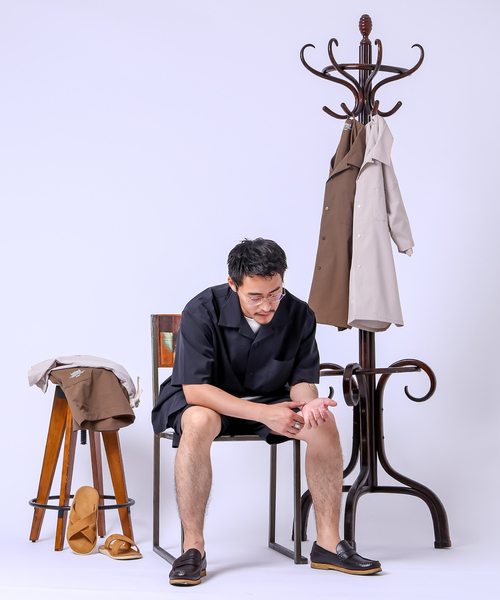 B.C STOCK(ベーセーストック)の「《追加》SUMMER LAIDBACK SET(シャツ/ブラウス・メンズ・ベージュ系その他/ブラック/ホワイト・MEDIUM/LARGE/X-LARGE)」の6枚目の写真
