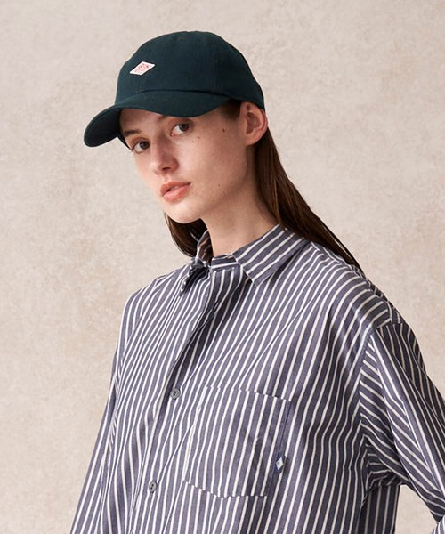 DANTON（ダントン）の「DANTON | ポリエステルサージ 6Pキャップ（キャップ・レディース・ネイビー/チャコール/キャメル・FREE）」の5枚目の写真