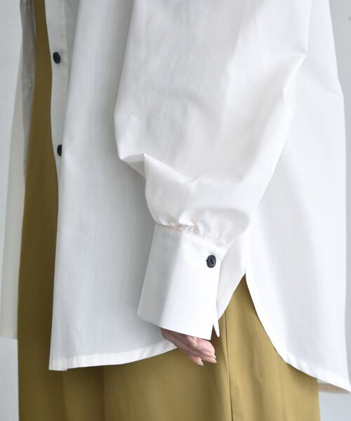 RETRO GIRL（レトロガール）の「2WAYスリーブアソートSH（シャツ/ブラウス・レディース・オフホワイト/ラベンダー/ブラウン系その他/グリーン系その他・FREE）」の15枚目の写真