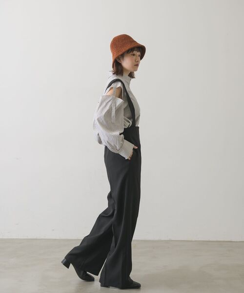 RETRO GIRL（レトロガール）の「2WAYスリーブアソートSH（シャツ/ブラウス・レディース・オフホワイト/ラベンダー/ブラウン系その他/グリーン系その他・FREE）」の6枚目の写真