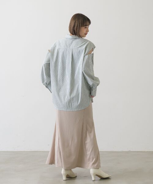 RETRO GIRL（レトロガール）の「2WAYスリーブアソートSH（シャツ/ブラウス・レディース・オフホワイト/ラベンダー/ブラウン系その他/グリーン系その他・FREE）」の17枚目の写真