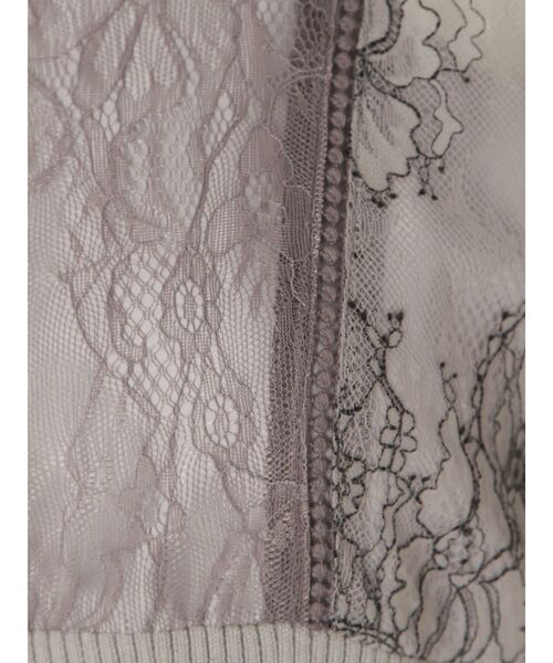 MERCURYDUO（マーキュリーデュオ）の「レースプリーツスイッチングドレス（ワンピース・レディース・アイボリー/ブルー/ラベンダー・MEDIUM/SMALL）」の22枚目の写真