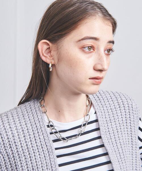 UNITED ARROWS(ユナイテッドアローズ)の「オーバルチェーン ネックレス(ネックレス・レディース・シルバー/ゴールド・FREE)」の11枚目の写真
