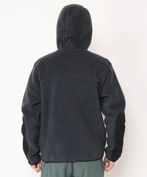 MOUNTAIN HARDWEAR（マウンテンハードウェアー）の「【Mountain Hardwear】ハイキャンプフリースフーディ（パーカー・メンズ・グレー/グリーン/カモフラージュ/ダークパープル・L/M/S）」の5枚目の写真