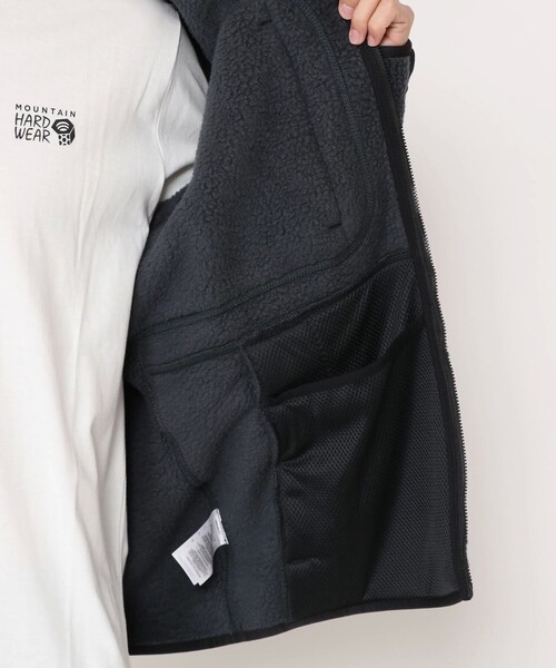 MOUNTAIN HARDWEAR（マウンテンハードウェアー）の「【Mountain Hardwear】ハイキャンプフリースフーディ（パーカー・メンズ・グレー/グリーン/カモフラージュ/ダークパープル・L/M/S）」の14枚目の写真