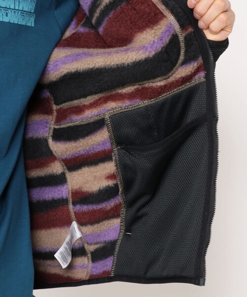 MOUNTAIN HARDWEAR（マウンテンハードウェアー）の「【Mountain Hardwear】ハイキャンプフリースフーディ（パーカー・メンズ・グレー/グリーン/カモフラージュ/ダークパープル・L/M/S）」の6枚目の写真