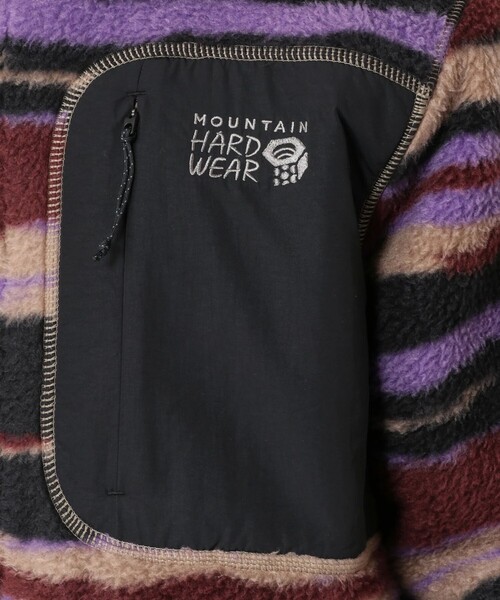 MOUNTAIN HARDWEAR（マウンテンハードウェアー）の「【Mountain Hardwear】ハイキャンプフリースフーディ（パーカー・メンズ・グレー/グリーン/カモフラージュ/ダークパープル・L/M/S）」の17枚目の写真