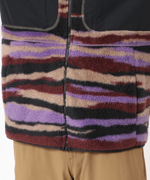 MOUNTAIN HARDWEAR（マウンテンハードウェアー）の「【Mountain Hardwear】ハイキャンプフリースフーディ（パーカー・メンズ・グレー/グリーン/カモフラージュ/ダークパープル・L/M/S）」の13枚目の写真