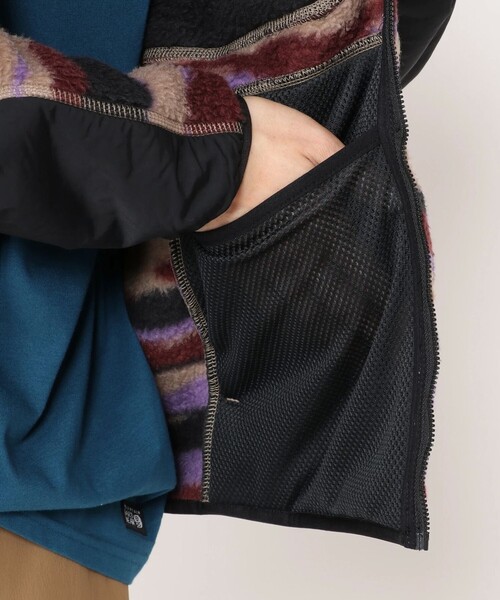 MOUNTAIN HARDWEAR（マウンテンハードウェアー）の「【Mountain Hardwear】ハイキャンプフリースフーディ（パーカー・メンズ・グレー/グリーン/カモフラージュ/ダークパープル・L/M/S）」の21枚目の写真