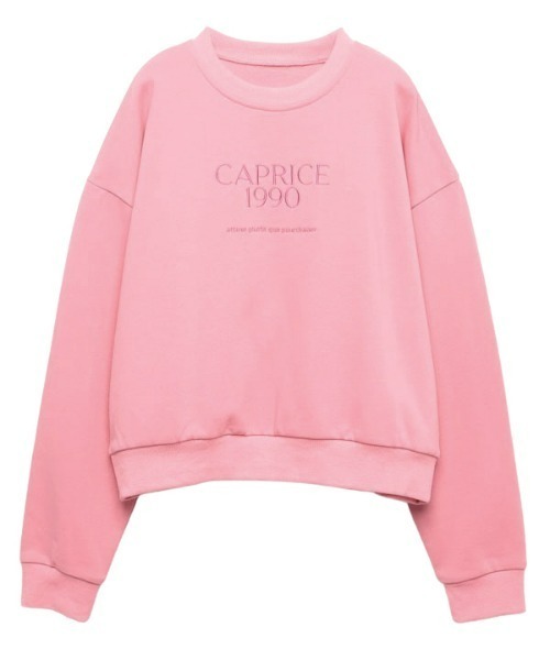 EIMY ISTOIRE（エイミーイストワール）の「ビッグスウェットプルオーバー（スウェット・レディース・ネイビー/ライトピンク/ピンク/ブルー/アイボリー・FREE）」の21枚目の写真