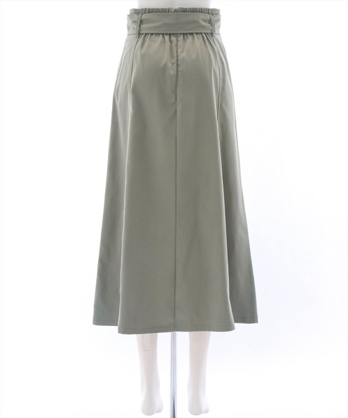 clear（クリア）の「ベルト付きフレアスカート（スカート・レディース・チャコールグレー/ブラック/カーキ・F）」の7枚目の写真