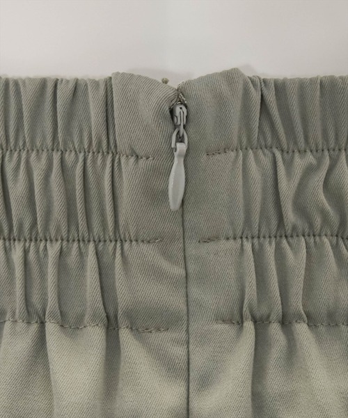 clear（クリア）の「ベルト付きフレアスカート（スカート・レディース・チャコールグレー/ブラック/カーキ・F）」の9枚目の写真