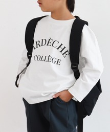 coca（coca） | キッズ　親子お揃いビッグシルエットプリント長袖Tシャツ(Tシャツ/カットソー)