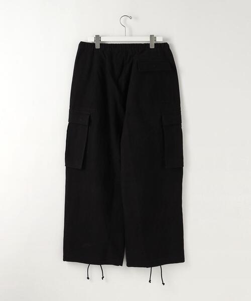 Story mfg.（ストーリーエムエフジー）の「＜Story mfg.＞ Peace Pants/パンツ（カーゴパンツ・メンズ・ブラック・S/M）」の2枚目の写真