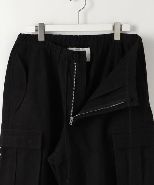 Story mfg.（ストーリーエムエフジー）の「＜Story mfg.＞ Peace Pants/パンツ（カーゴパンツ・メンズ・ブラック・S/M）」の3枚目の写真