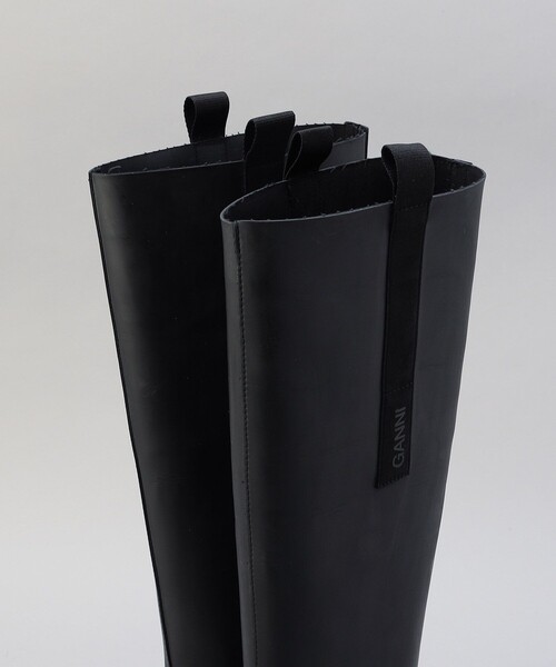Firsthand（ファーストハンド）の「GANNI/ガニー Recycled Rubber Country Boots / ロングブーツ（ブーツ・レディース・ブラック・38/36/37）」の6枚目の写真