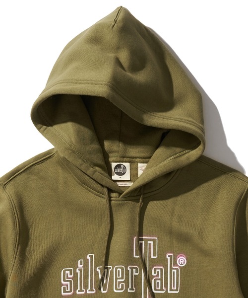 Levi's(リーバイス)の「Levi's/リーバイス SILVERTAB(TM) グラフィックパーカー(パーカー・メンズ・グリーン・L/M/S/XL)」の9枚目の写真