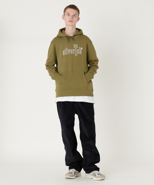 Levi's(リーバイス)の「Levi's/リーバイス SILVERTAB(TM) グラフィックパーカー(パーカー・メンズ・グリーン・L/M/S/XL)」の5枚目の写真