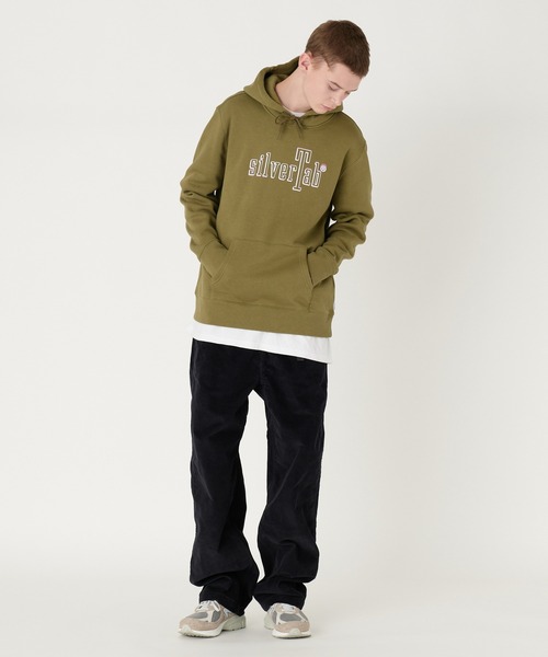 Levi's(リーバイス)の「Levi's/リーバイス SILVERTAB(TM) グラフィックパーカー(パーカー・メンズ・グリーン・L/M/S/XL)」の6枚目の写真