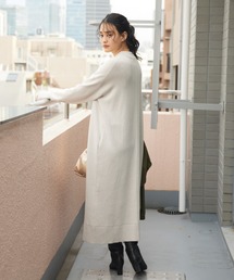 AMERICAN HOLIC | ブラッシュヤーンモックネックニットワンピース(ワンピース)