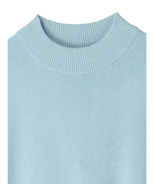 AMERICAN HOLIC（アメリカンホリック）の「ブラッシュヤーンモックネックニットワンピース（ワンピース・レディース・ライトグレー/ブラック/モカ/サックスブルー・M/L）」の15枚目の写真