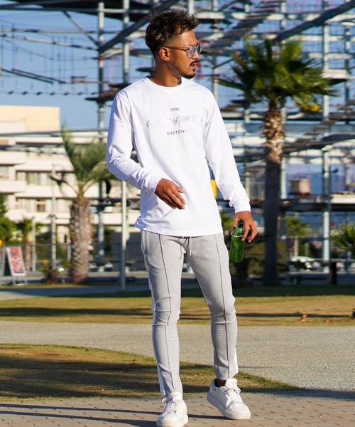 adamsJUGGLER(アダムスジャグラー)の「RTEGサイドラインスウェットパンツ(スウェットパンツ・メンズ・グレー/ブラック・XL/M/S/L)」の13枚目の写真