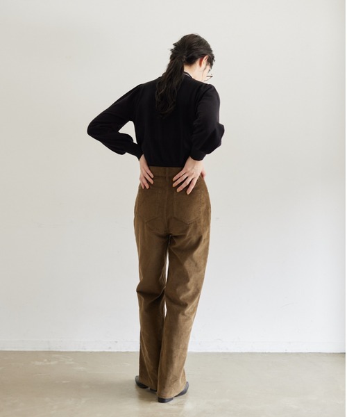 idem（イデム）の「scarf × high neck knit/スカーフ付き
