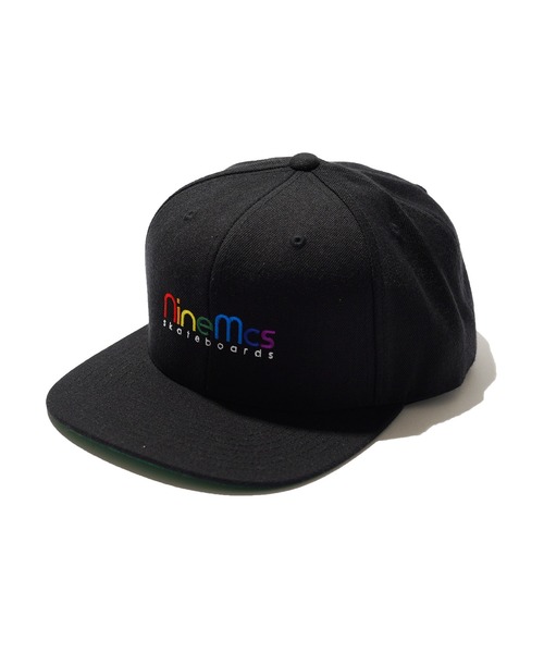 NineMicrophones（ナインマイクロフォンズ）の「SNAPBACK CAP-Moonbow-（キャップ・メンズ・ブラック・FREE）」の3枚目の写真