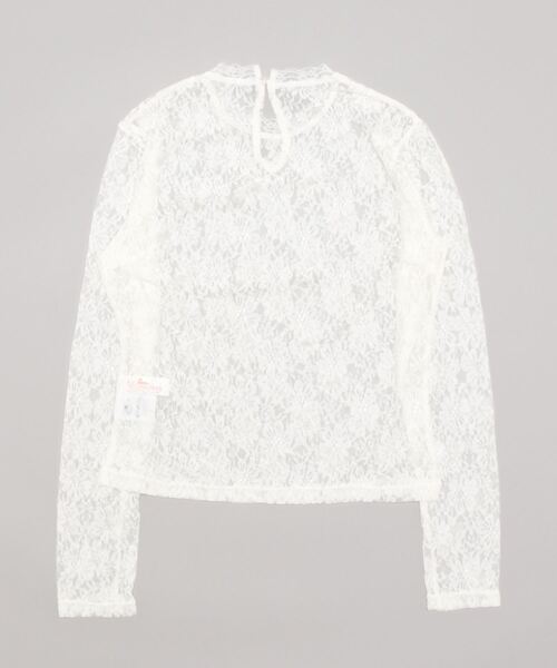 【Maunaloa】ハイネックレースブラウス（シャツ/ブラウス）｜Maunaloa（マウナロア）