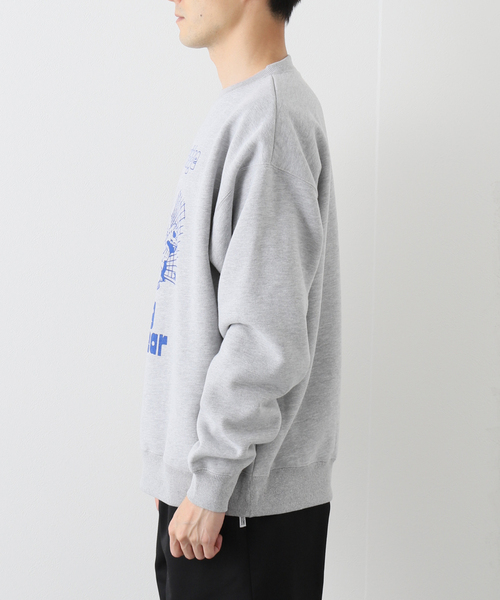 JOURNAL STANDARD relume(ジャーナルスタンダード レリューム)の「【HINE SNOWBRIDGE / ハイン スノウブリッジ】別注 LOGO スウェット(Tシャツ/カットソー・メンズ・ホワイト/ネイビー/グレー・MEDIUM/LARGE)」の18枚目の写真